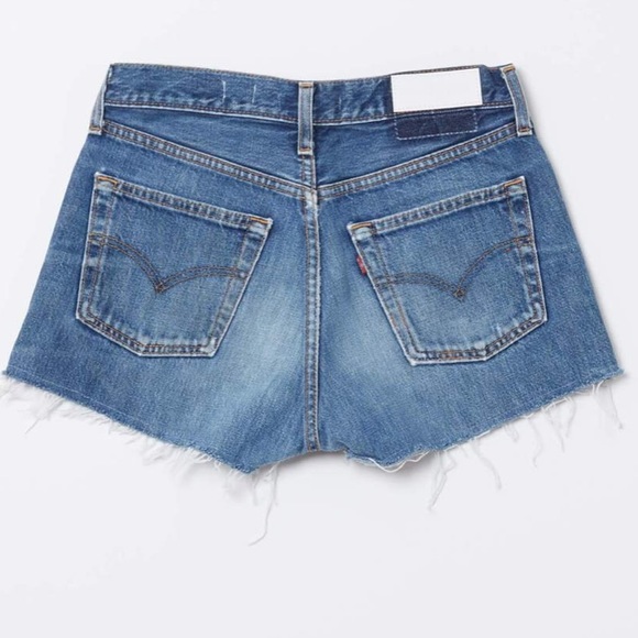 Re/done Levi Shorts - Picture 2 of 8